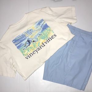 Vineyard Vines men’s one pocket T-Shirt Size small Printed Short sleeve